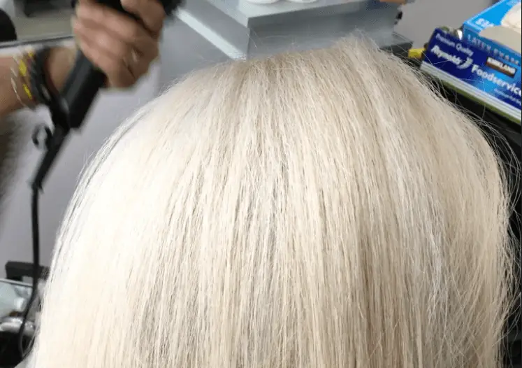 How To Bleach Dark Or Black Hair Blonde In 1 Sitting Only Ugly Duckling 2479